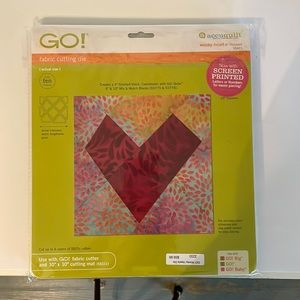 Accuquilt 10” heart die